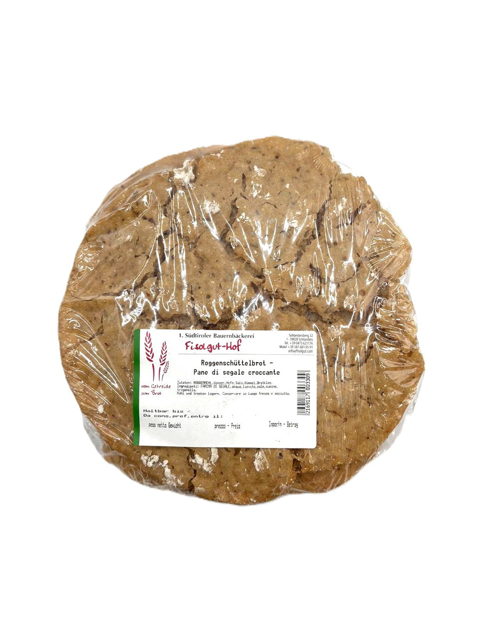 Roggenschüttelbrot 320g Fisolguthof